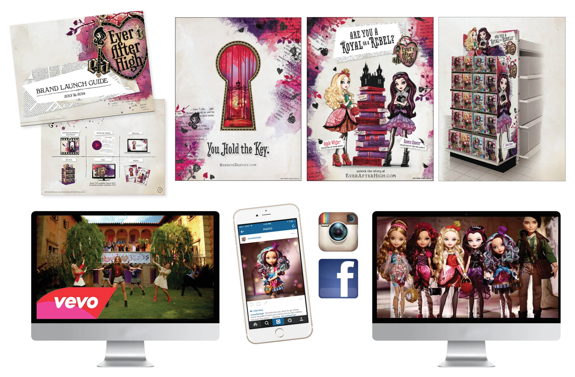 Ever After High — Brand Launch Campaign
