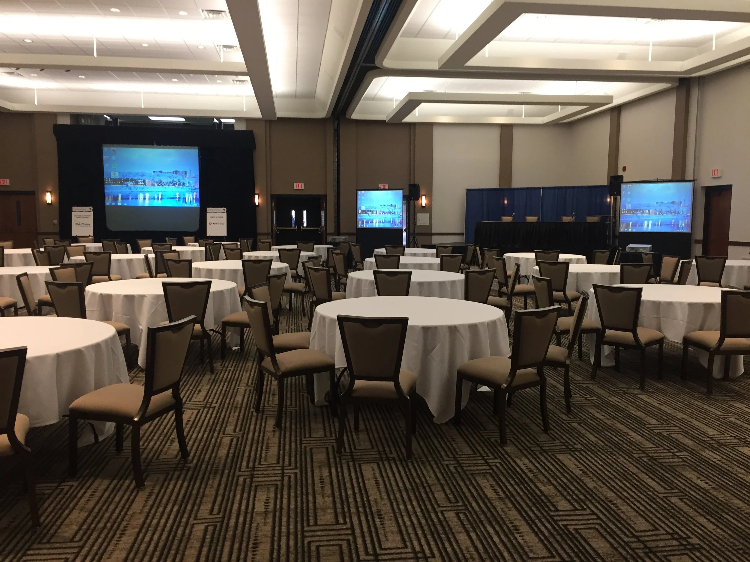 Before the conference.