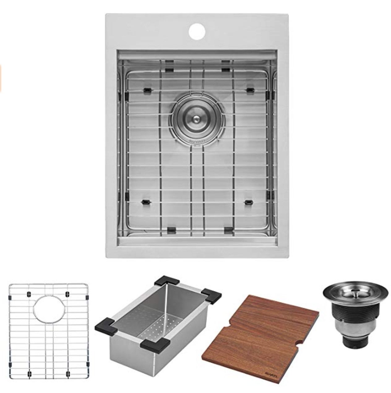 Workstation Drop-in Topmount Bar Prep Sink