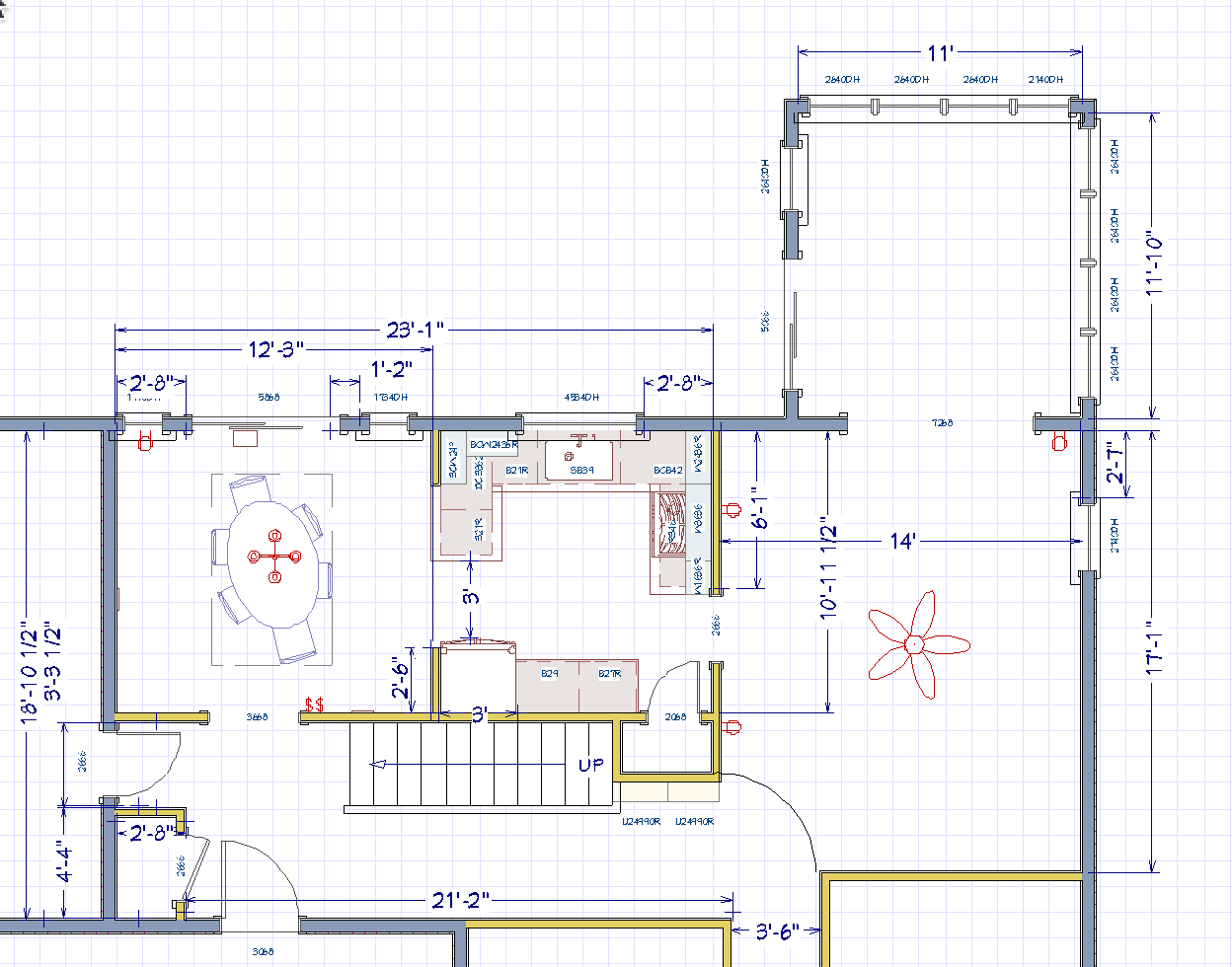 BEFORE FLOOR PLAN