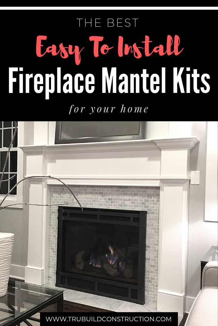 Install Fireplace Mantel Kits, How To Get Mantel Of Fireplace