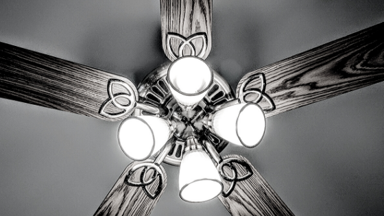 Details about   42" Invisible LED Ceiling Fan Light Black Luxury Crystal Chandelier w/ Remote 