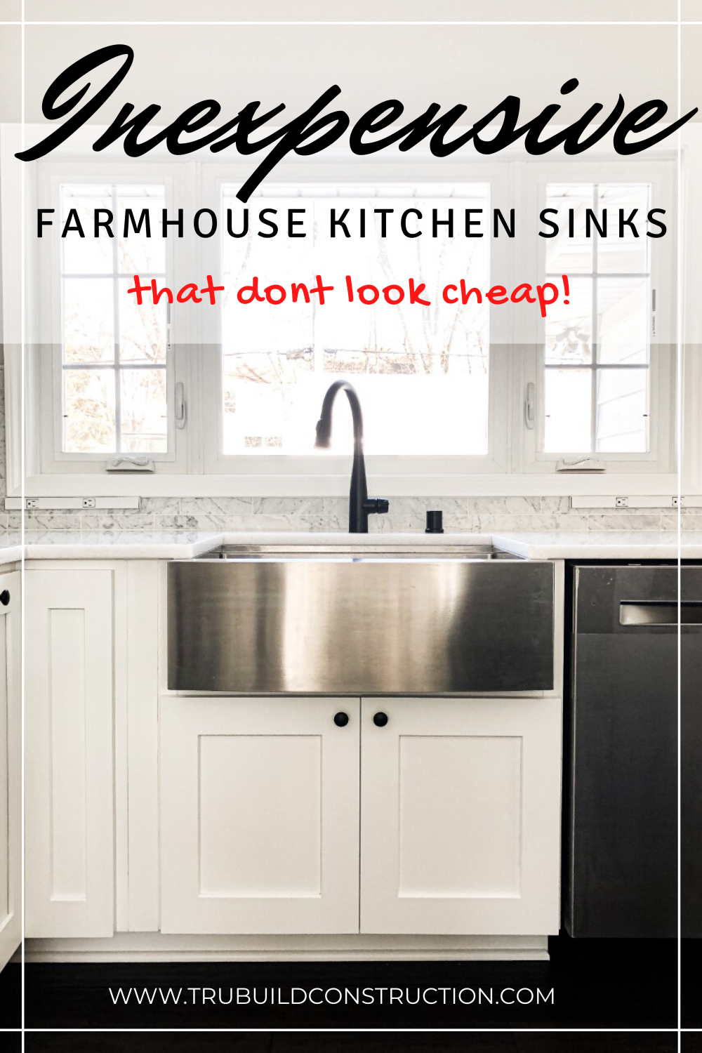 The Best Inexpensive Farmhouse Kitchen Sinks - That Don't Look Cheap ...