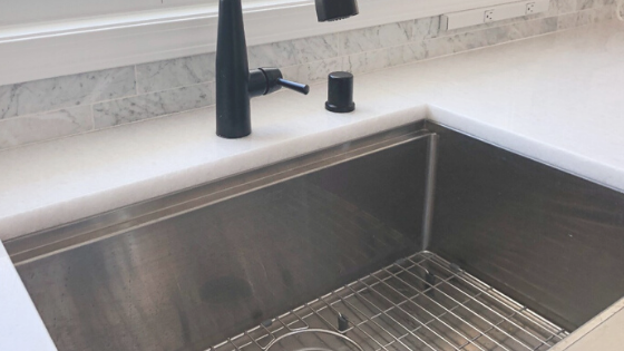 Dual Mount Kitchen Sinks What You Need, Can You Use An Undermount Sink With Tile Countertop