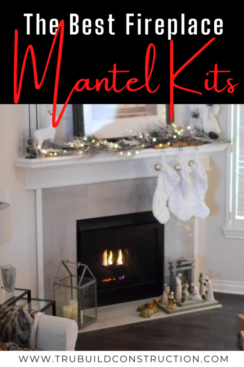 Install Fireplace Mantel Kits, Wood Fireplace Trim Kit