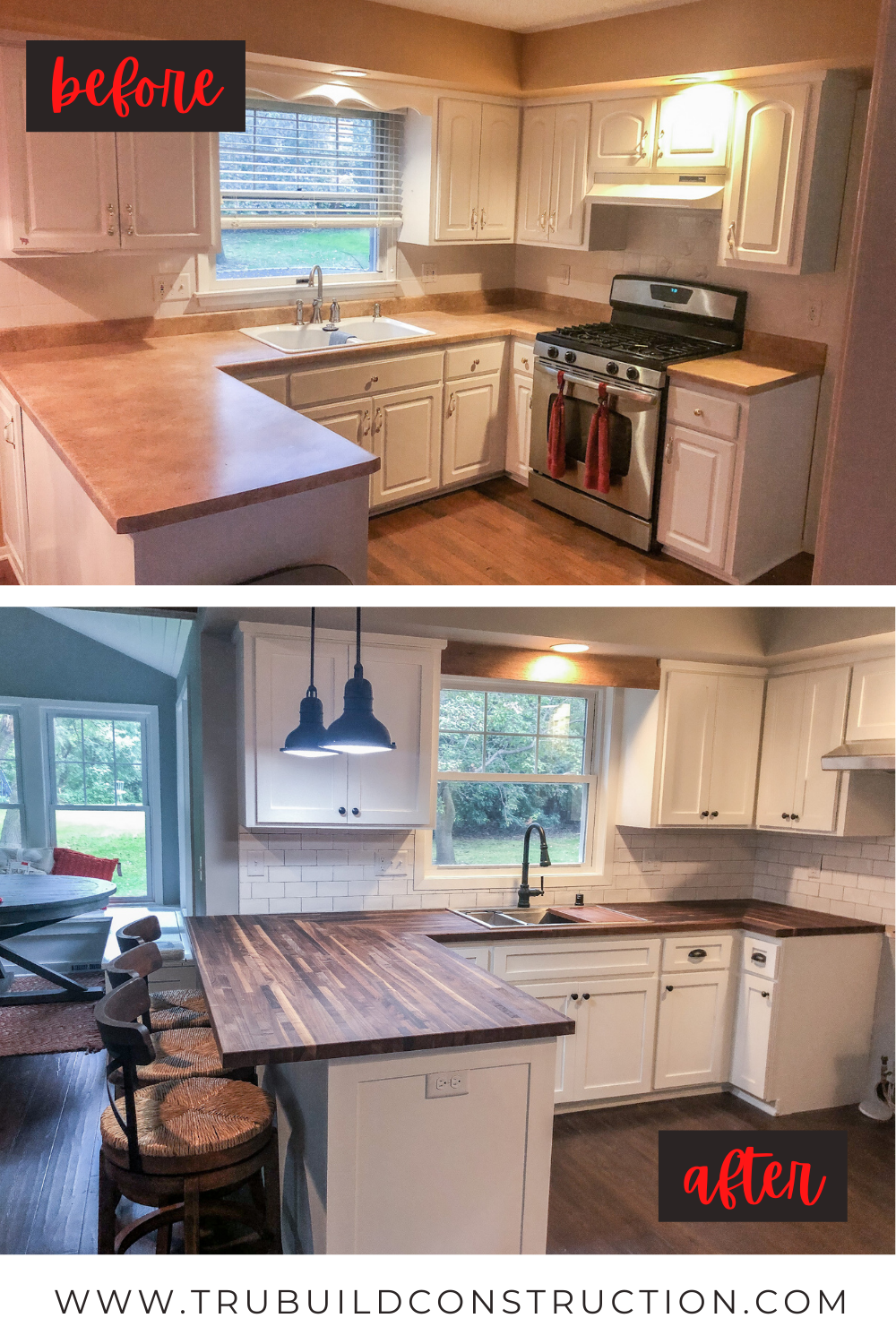 A Warm And Inviting Kitchen Remodel Before & After — TruBuild ...