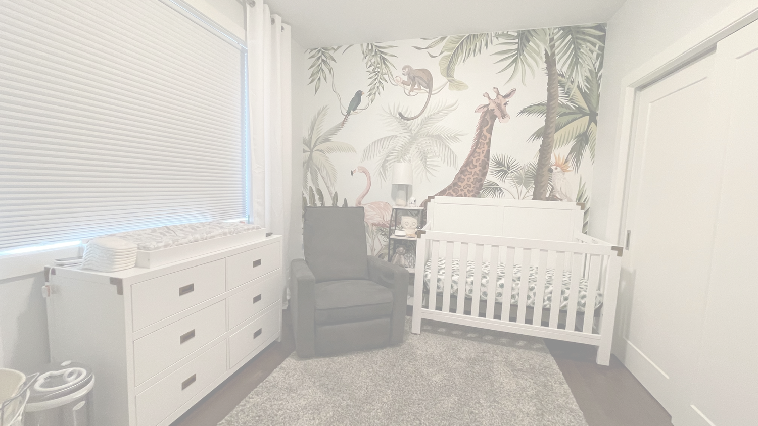 Jungle Themed Nursery Decoration
