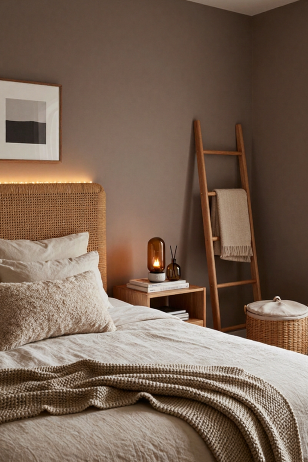 Cozy Minimalist Bedroom Inspiration - Lighting ideas
