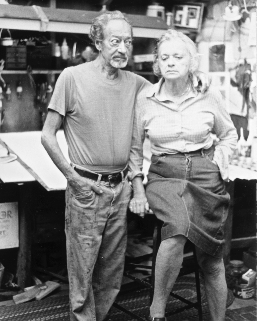 Elizabeth Dauber and Gregorio Prestopino