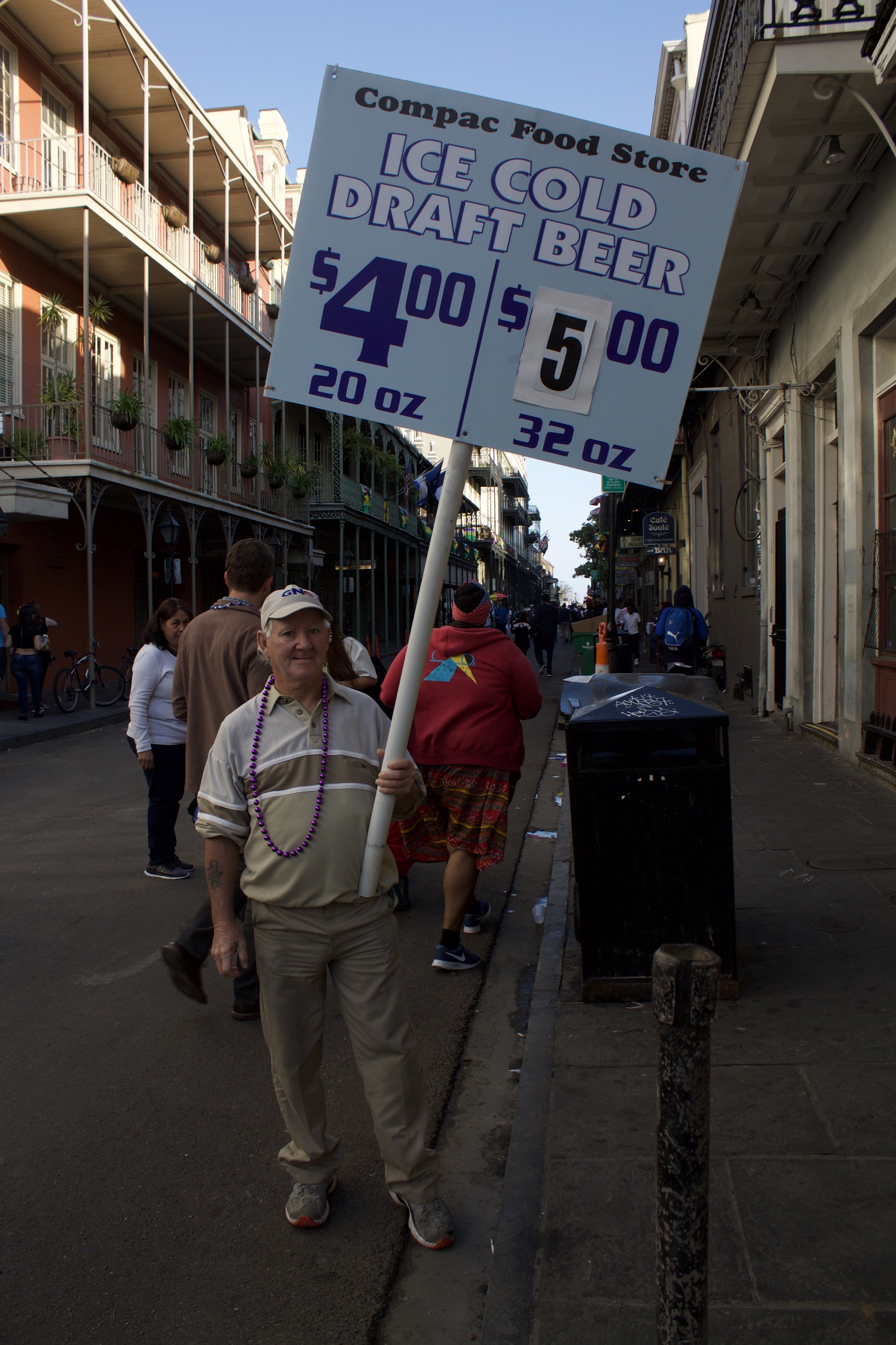 Beer crucifix