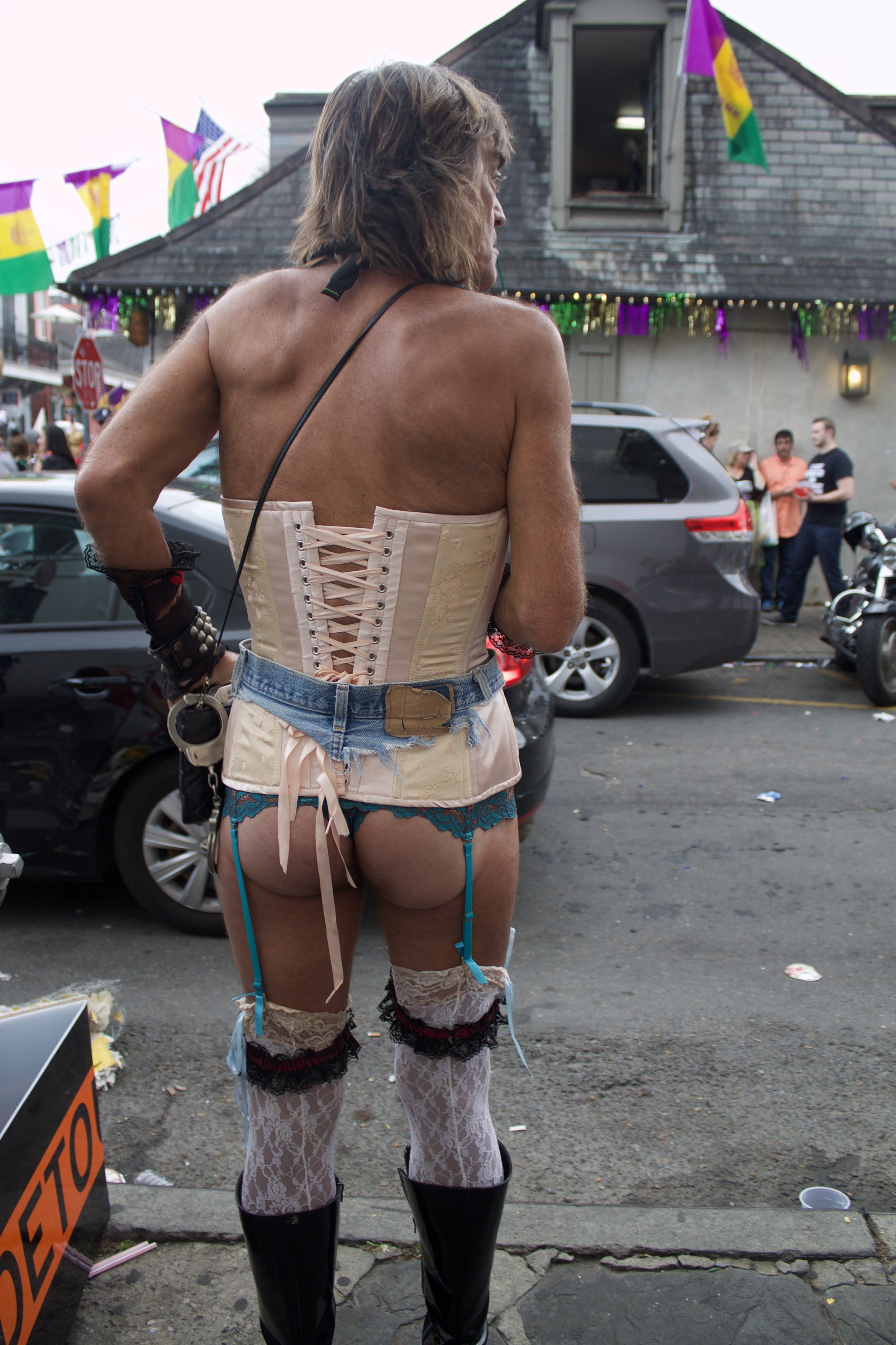 Corseted Man