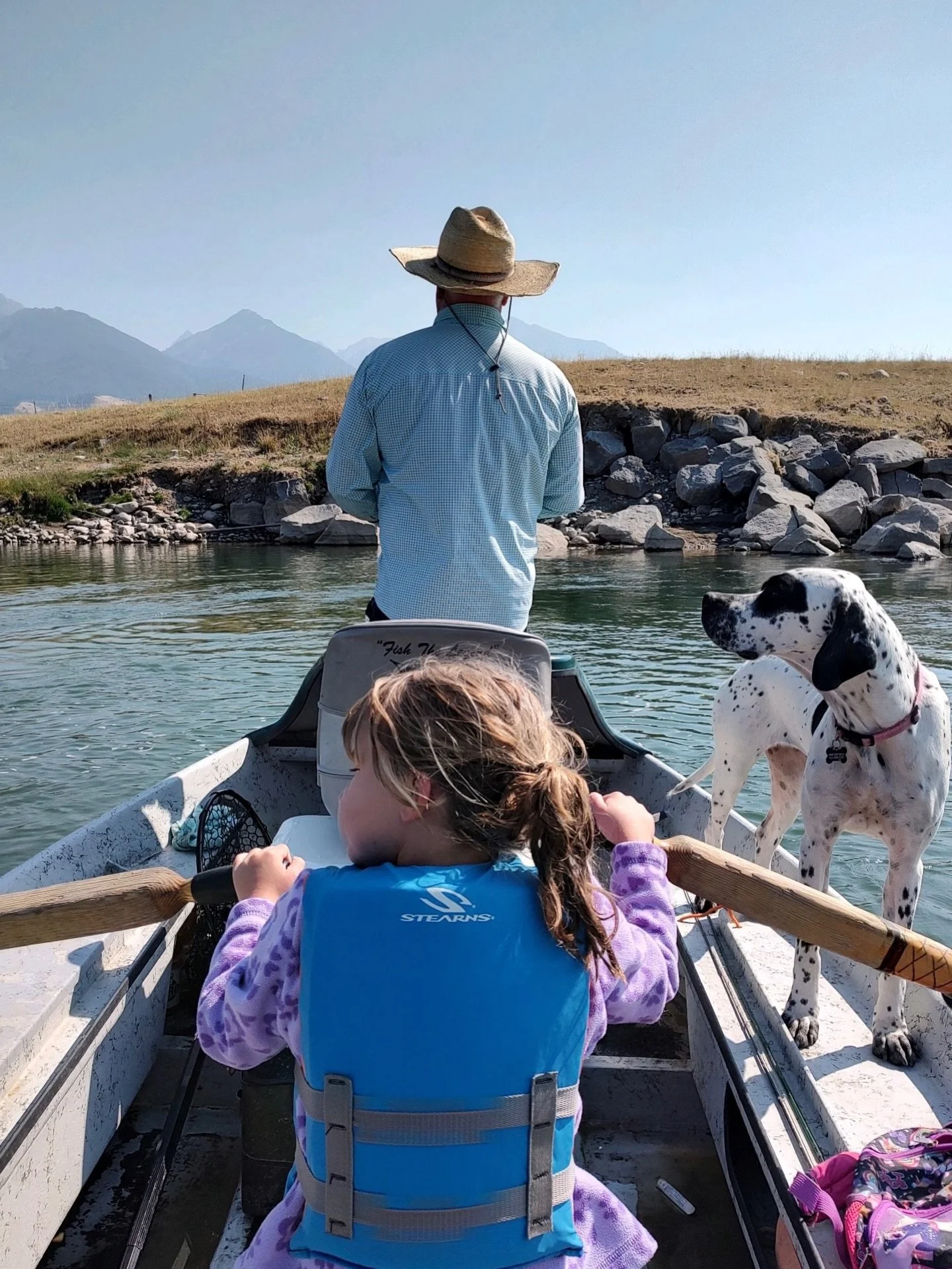 That&rsquo;s my daughter on the oars.

If I can teach a kid the basics of boat control, I can help most adults get a lot more comfortable rowing their own boat too.

Every season I work with anglers and new boat owners who want more confidence runnin