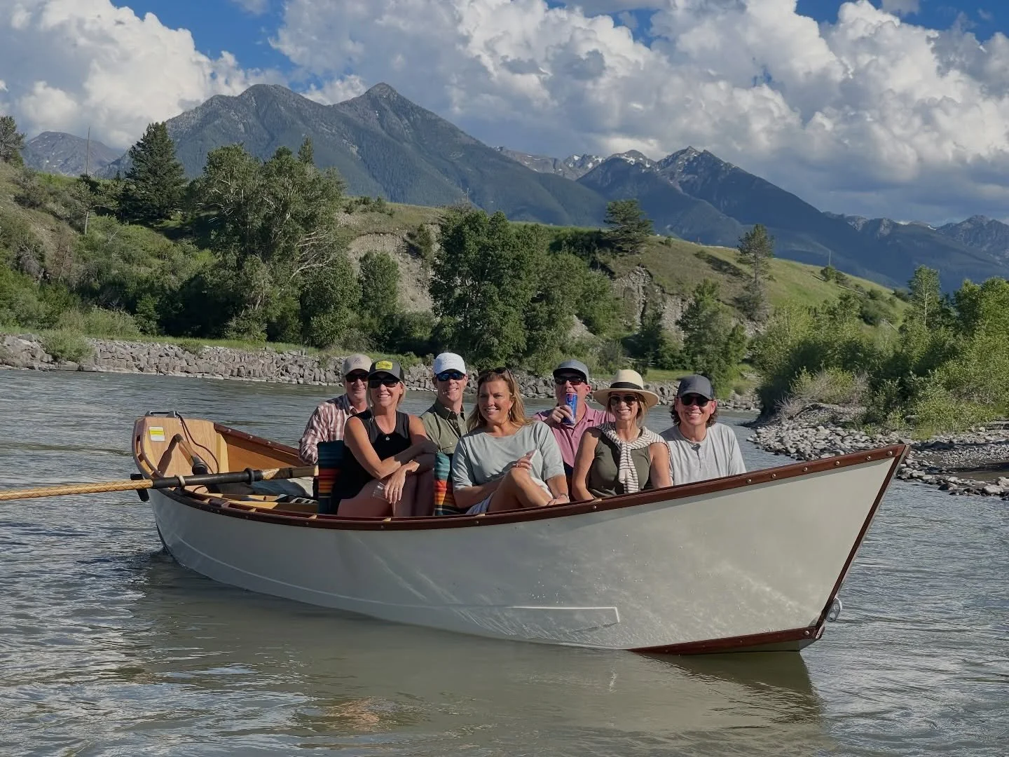 Some of your crew want to fish. Some just want the river.

Keep the whole crew together: 

One scenic boat and one fishing boat or more sharing the same stretch of river all day. We have the boats! 

Your anglers get a full guided day on the Yellowst