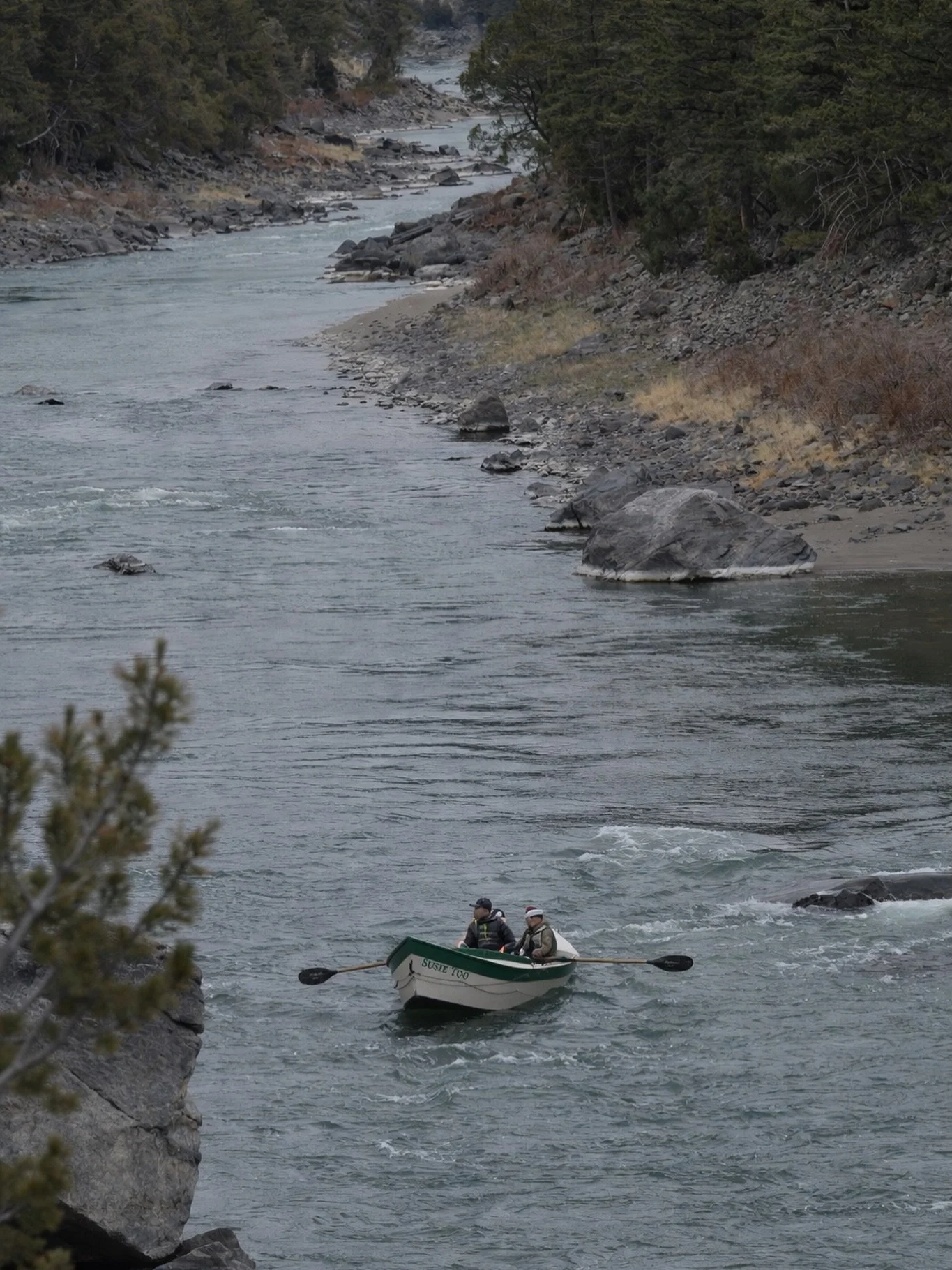 Added two new wooden boats to the Montana Classic Boat Tours fleet this season.

One is a whitewater dory that&rsquo;s been tested down the Grand Canyon. Built for current and real river days.

The other is a 16&rsquo; 54&rdquo; Don Hill. Clean, clas