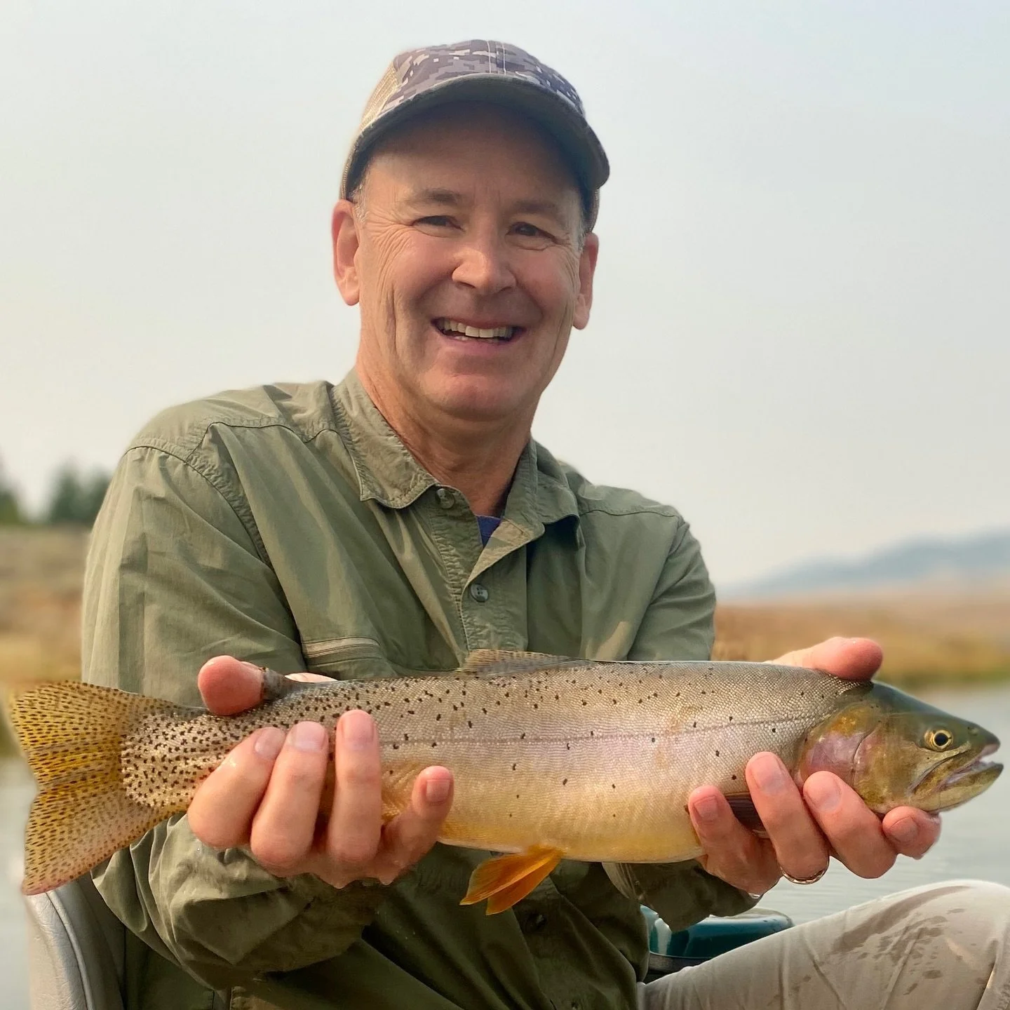 Yellowstone cutthroat. Native and part of our watershed.

They take care of themselves when the water is clean and the resource is looked after. That&rsquo;s on us.

Do it right and the next locals and travelers get the same fish in the same water.

