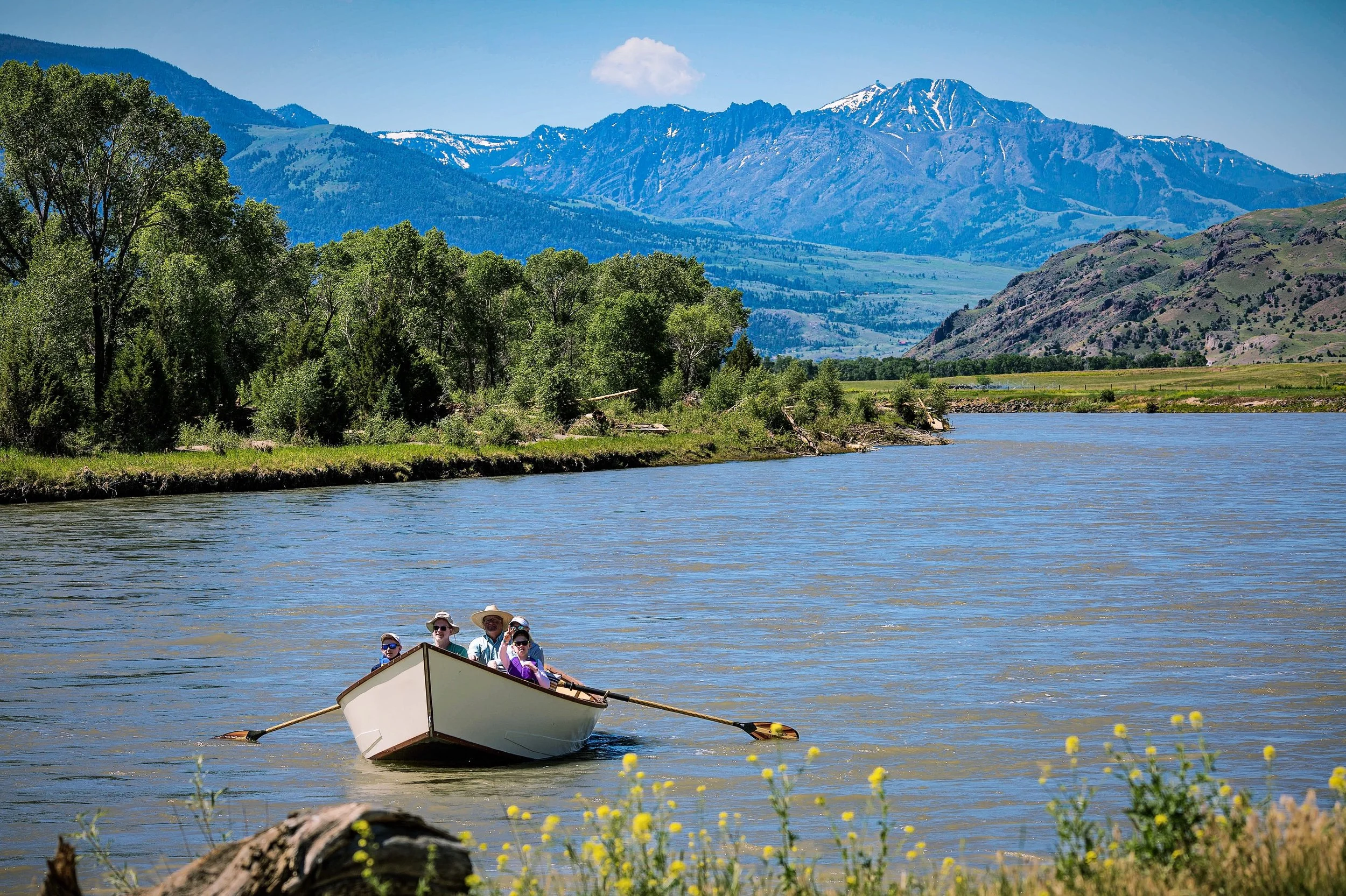 Spring is starting to show itself in Montana.
Water&rsquo;s increasing, banks are greening up, and the first flowers are coming on.

It&rsquo;s a good time to be on the river.

Montana Classic Boat Tours
Your time your experience

#montanaclassicboat
