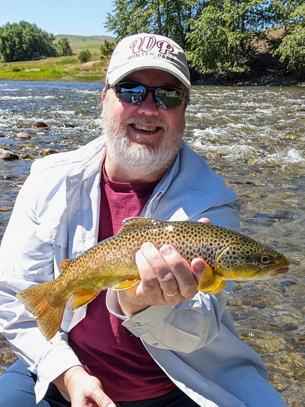 Stillwater River guide day photo.