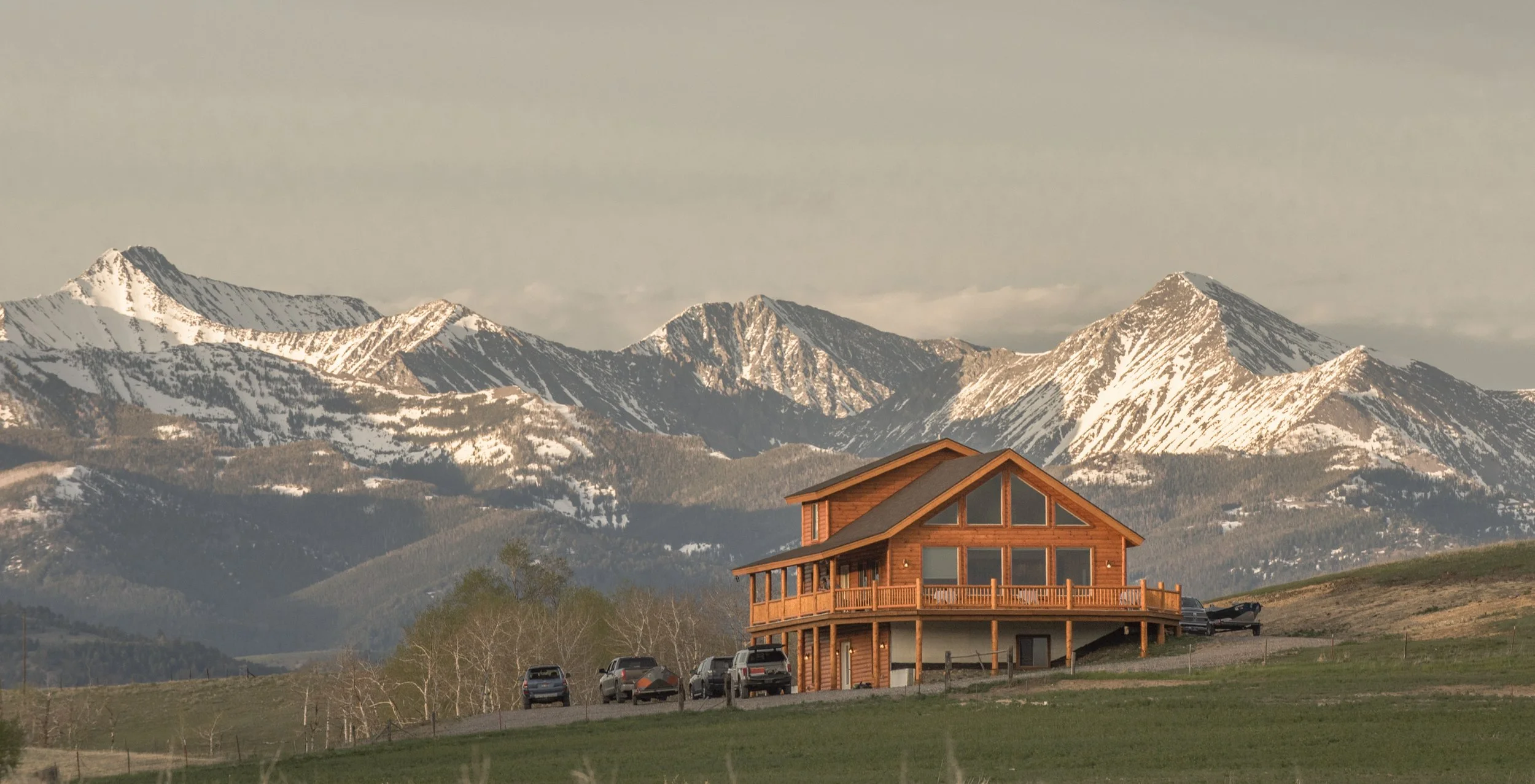 Spring Creek Lodge in Paradise Valley, Montana, basecamp for the Montana Trout Camp fly fishing school.