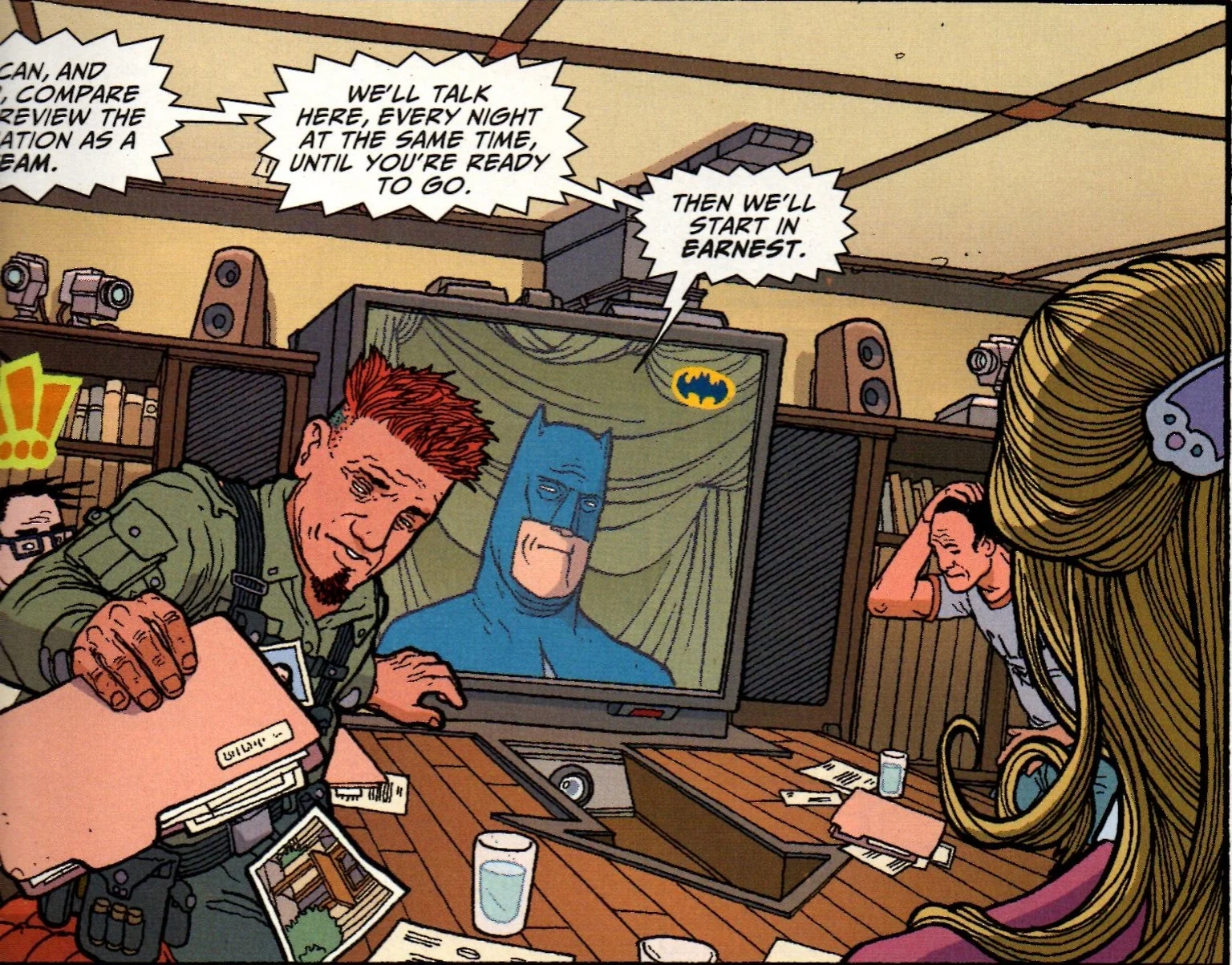 Batman - Snow: The Dark Knight gets an A-Team