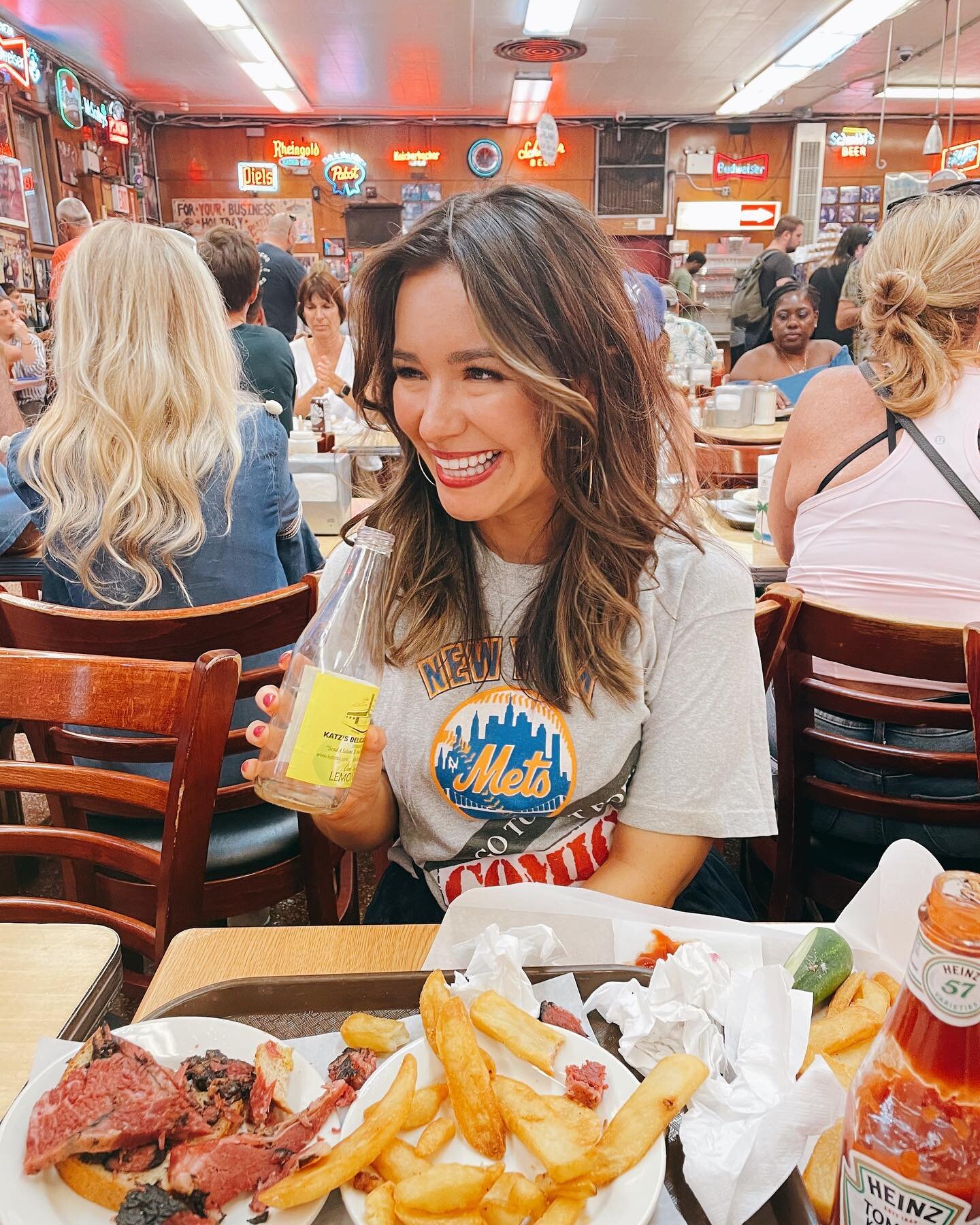 Don&rsquo;t get me started! 

The happiest girlies in the world sucking down pastrami and pickles before a Sunday matinee of Billy Crystal, David Paymer, Shoshana Bean &amp; JRB Babaloo and Lowell. Literal magic. Hands down one of the best days with 