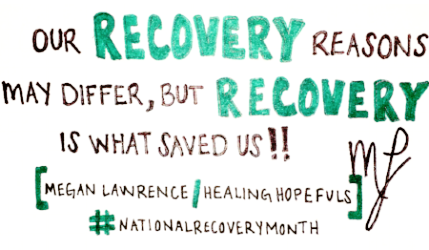 Our RECOVERY Reasons May Differ, but RECOVERY Is What Saved Us!