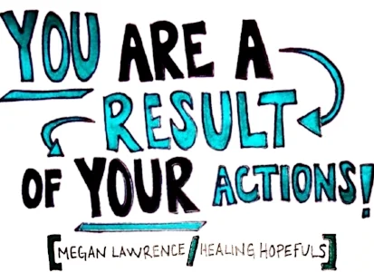 You Are a Result of Your Actions!