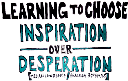 Learning to Choose Inspiration Over Desperation