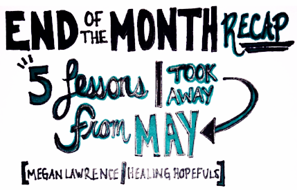 End of the Month Recap: 5 Lessons I Took Away from May