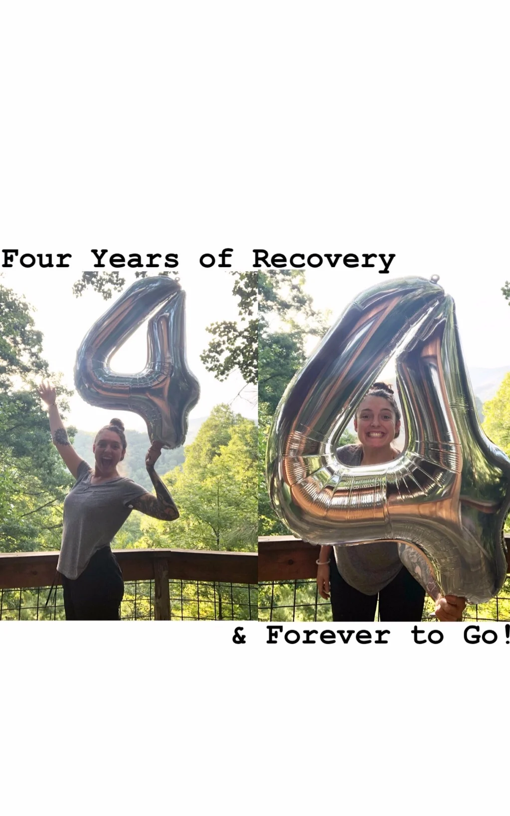 Four Years of Recovery and Forever to Go!