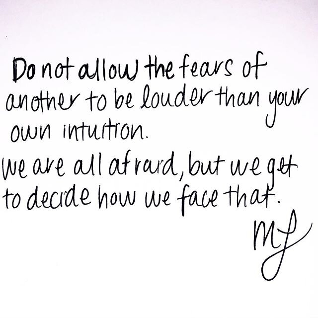 People will go to great lengths to project onto you the fears that keep them awake at night. You can hear them in between the lines of their hesitance, criticisms, and the beliefs they wear on their sleeve. If we choose to listen to another&rsquo;s f