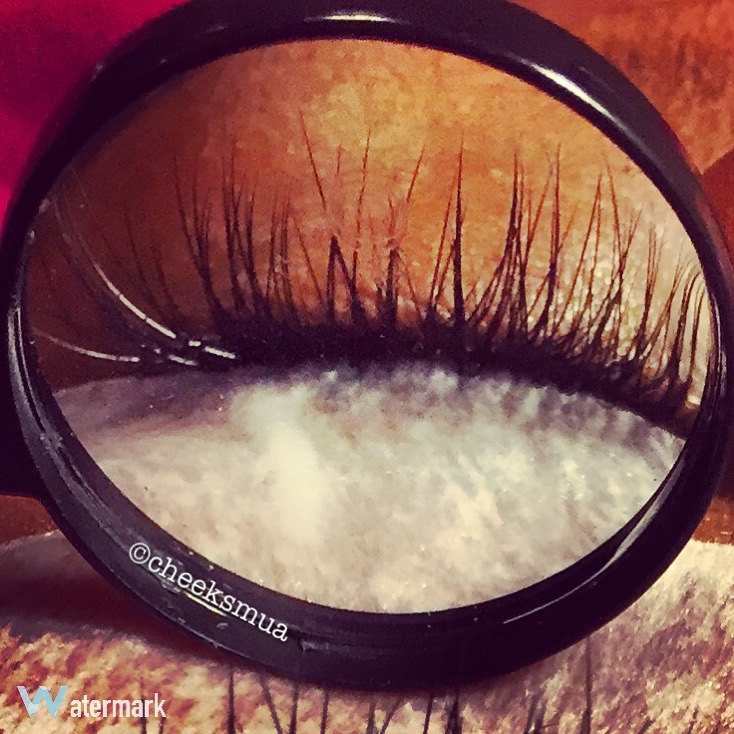 I want thicker lash extensions...