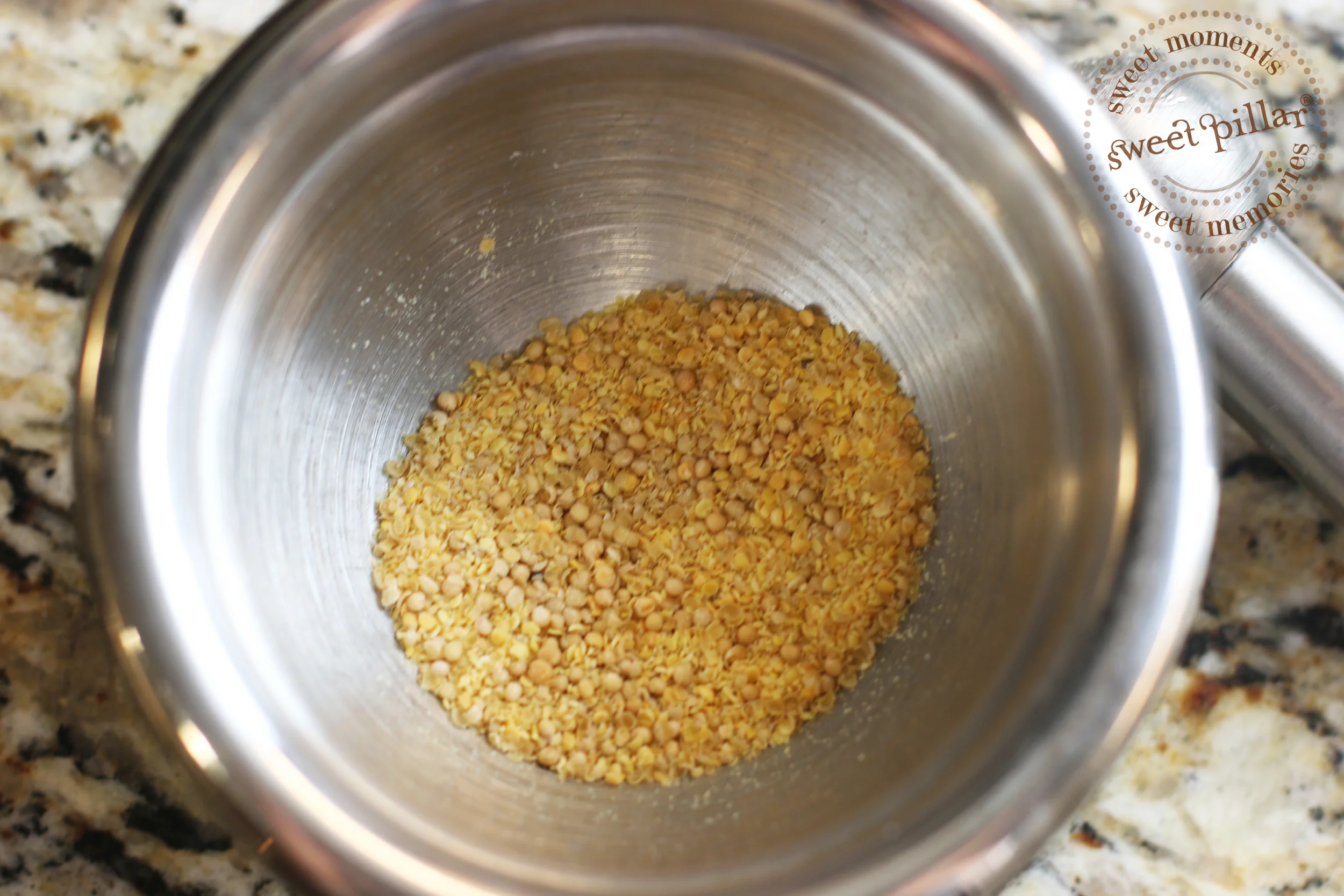 Ground up yellow mustard seeds
