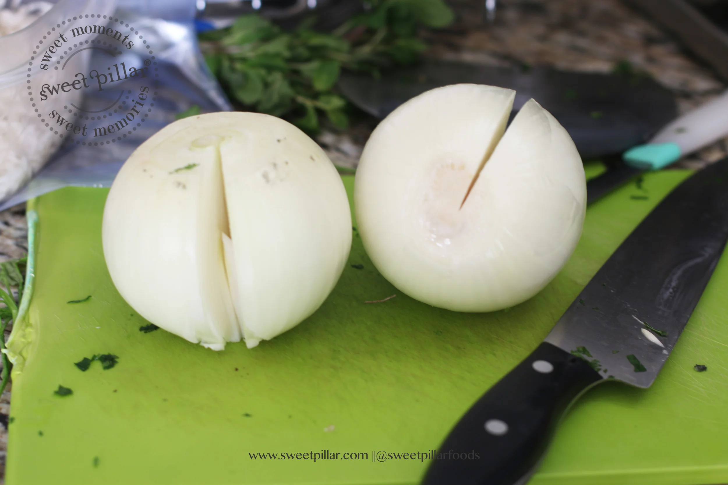 Make an incision before boiling them so they're easy to separate