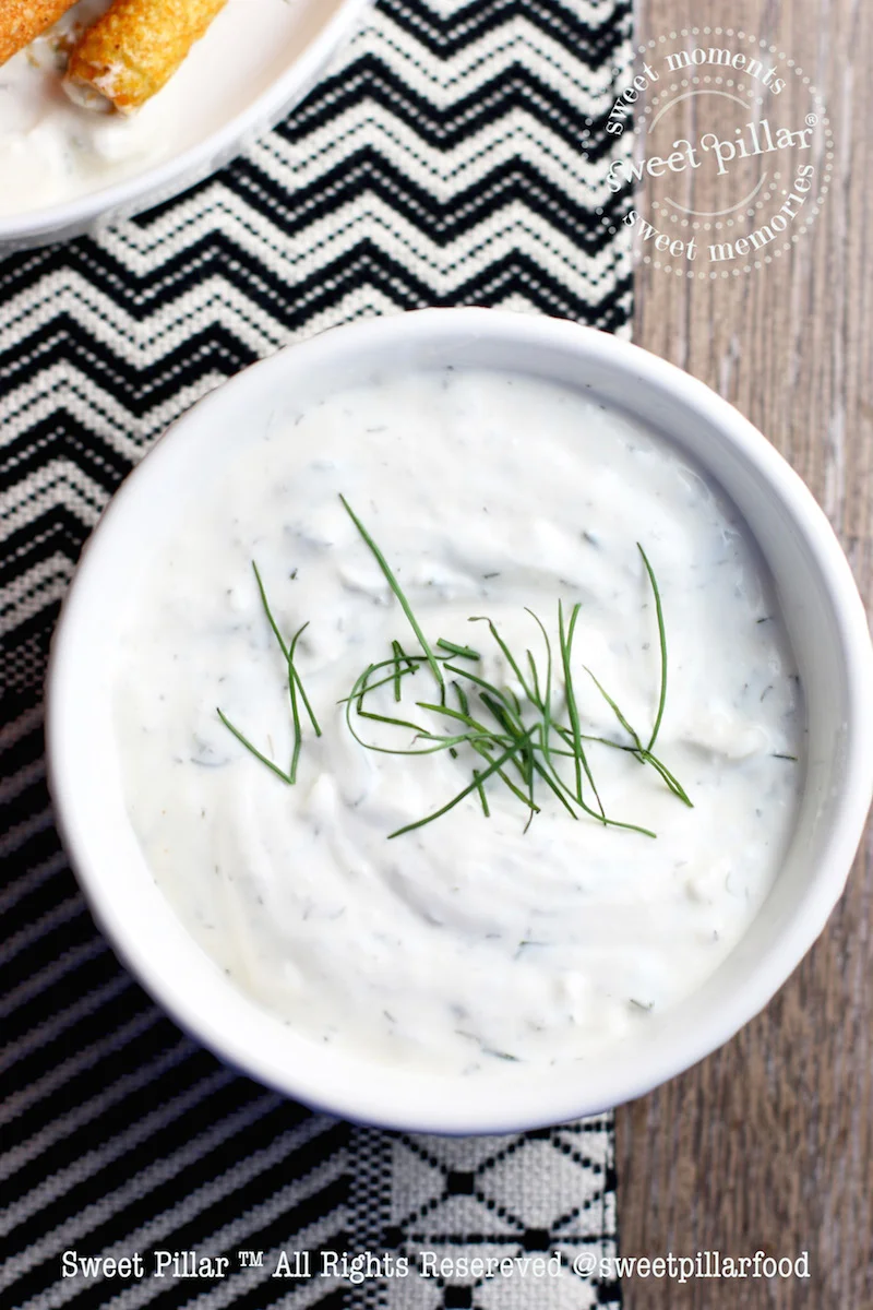 THE BEST Lebne Garlic Dill Dip
