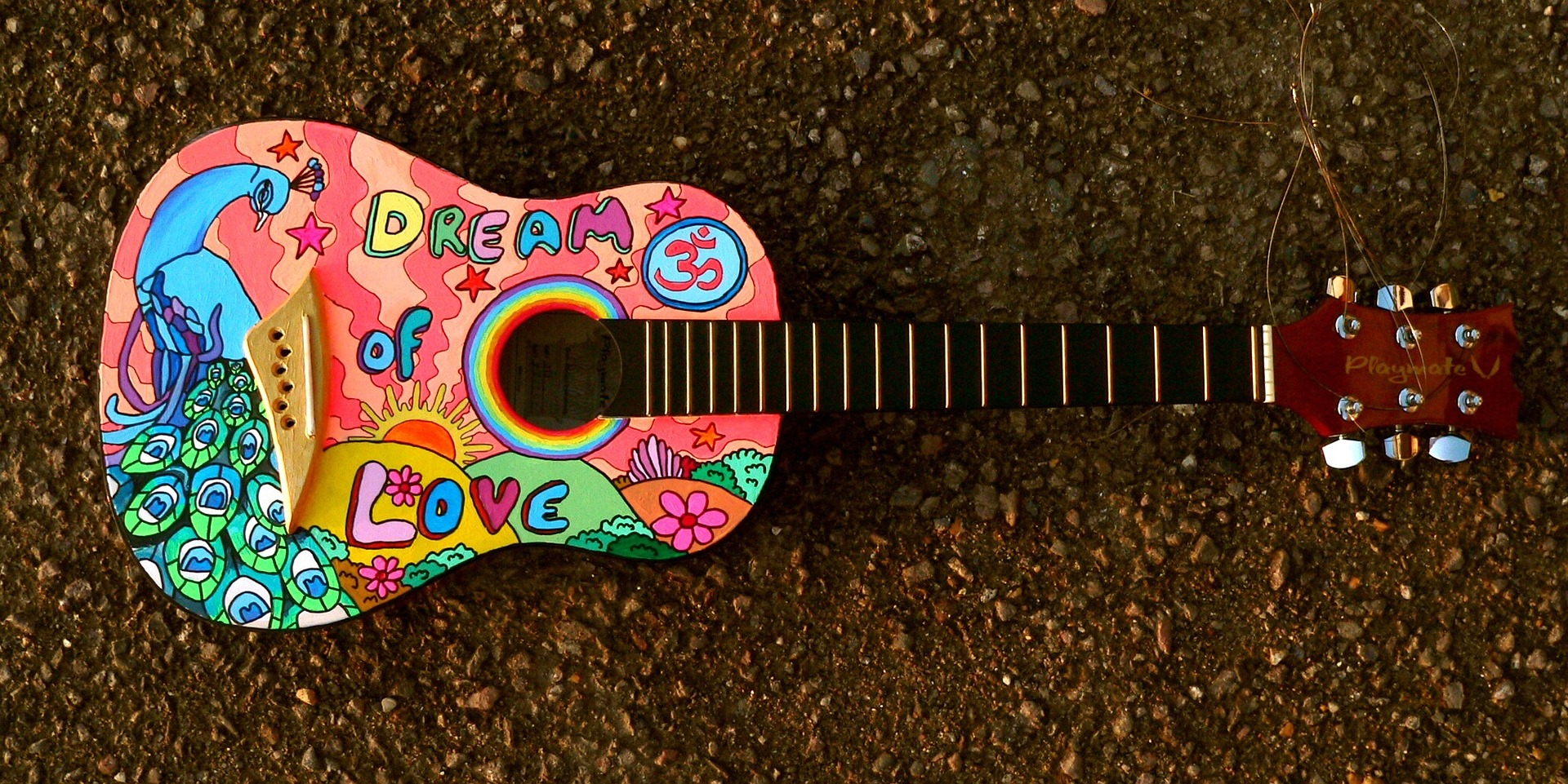 jacqueline_turner This beautiful ukulele I found at last years #yuccafest I’m so sad I couldn’t keep it! :(