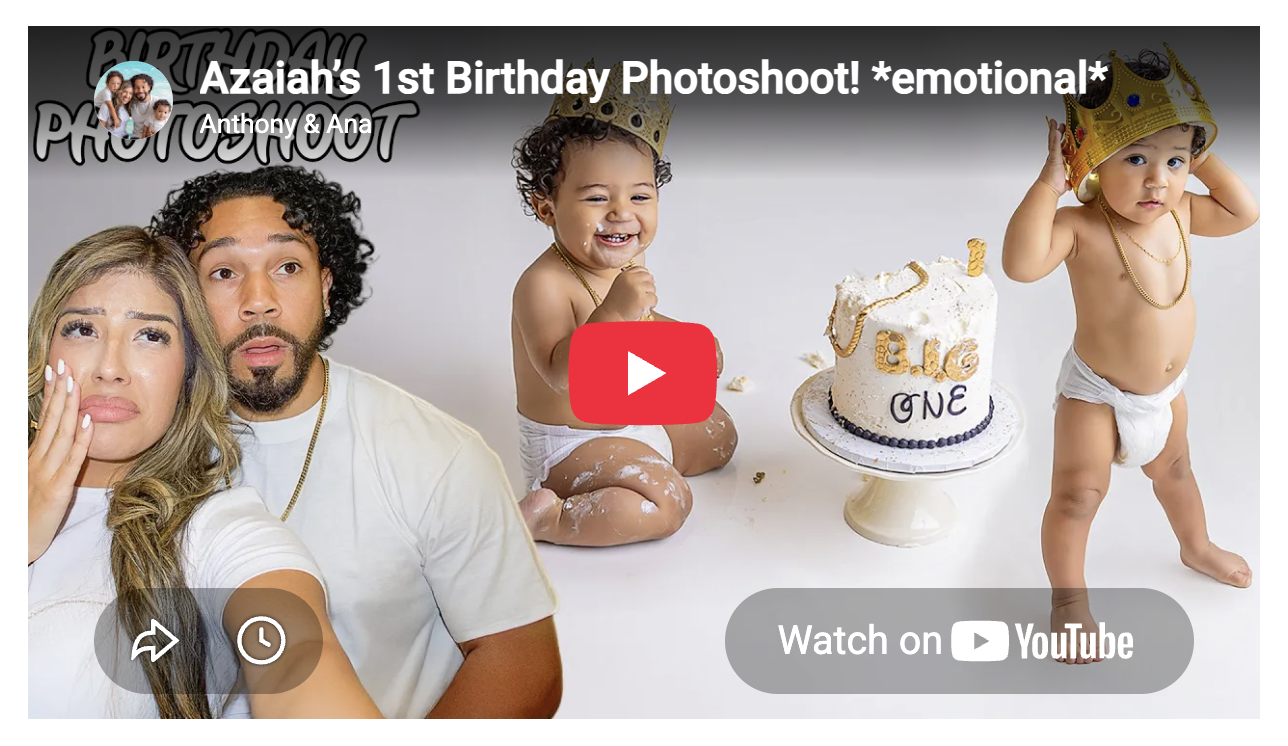 A Milestone Captured: Azaiah Turns One
