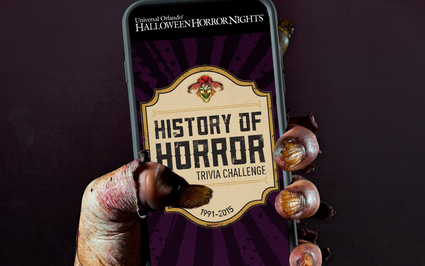 History of Horror Trivia Challenge Logo