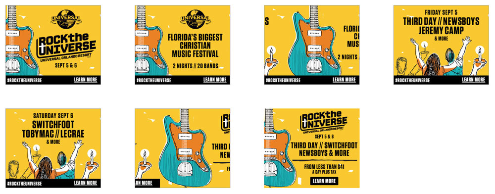 Animated Banner Storyboard 2014
