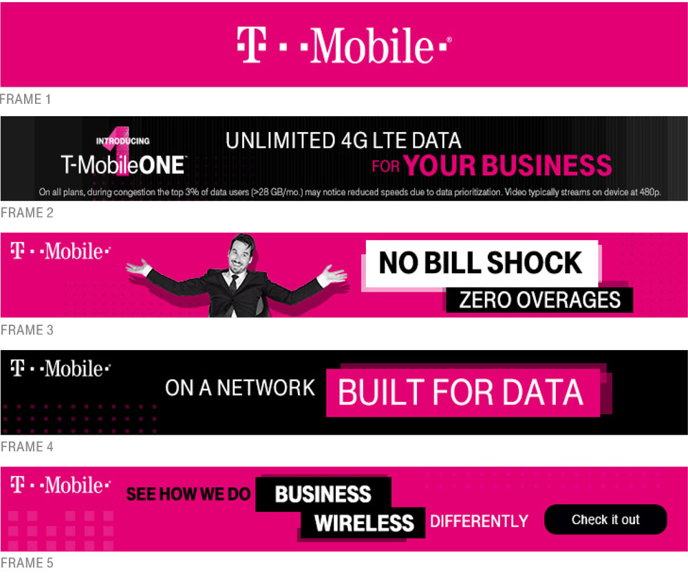 T-Mobile @Work Banners