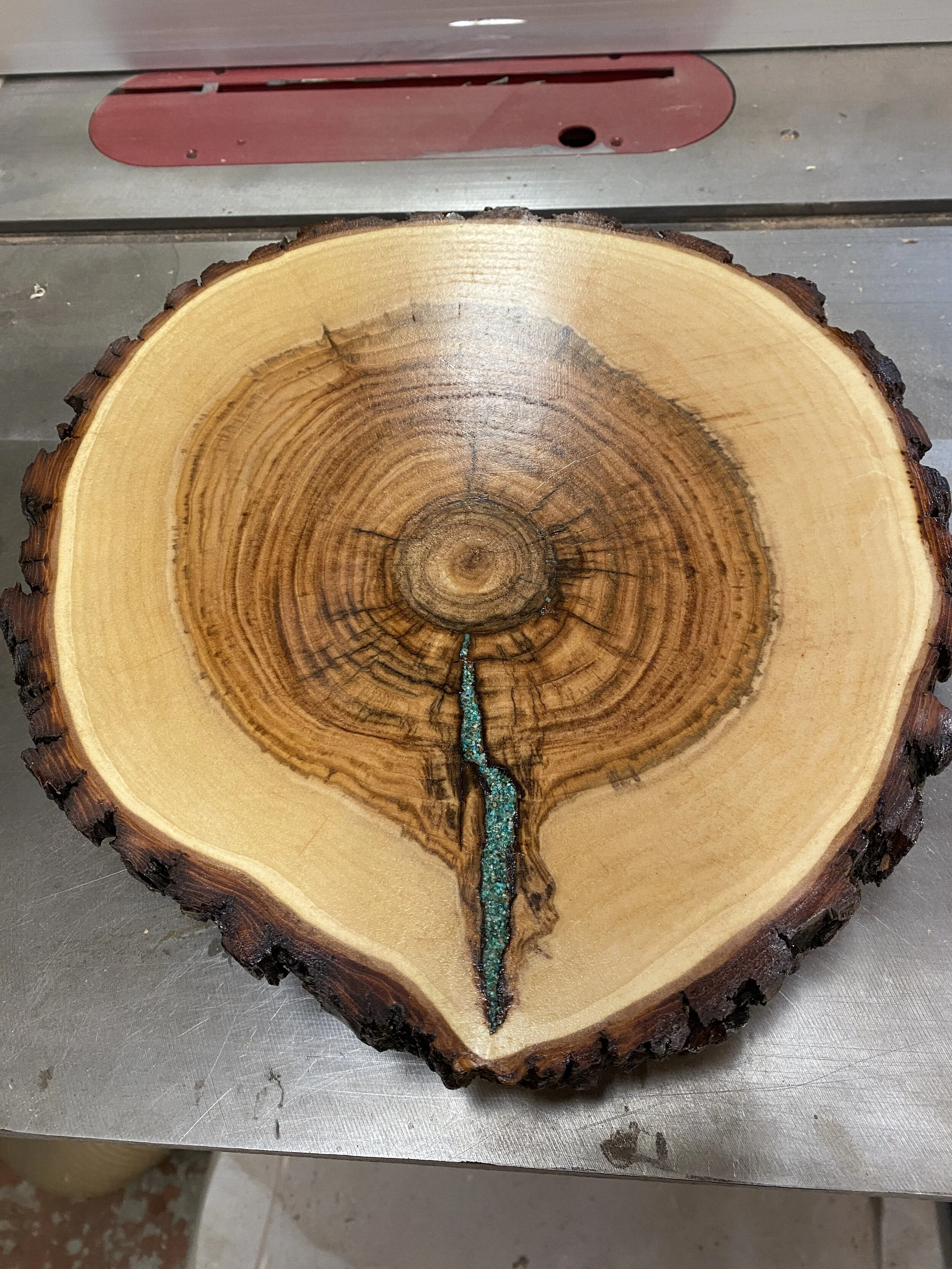 Spinning gathering board