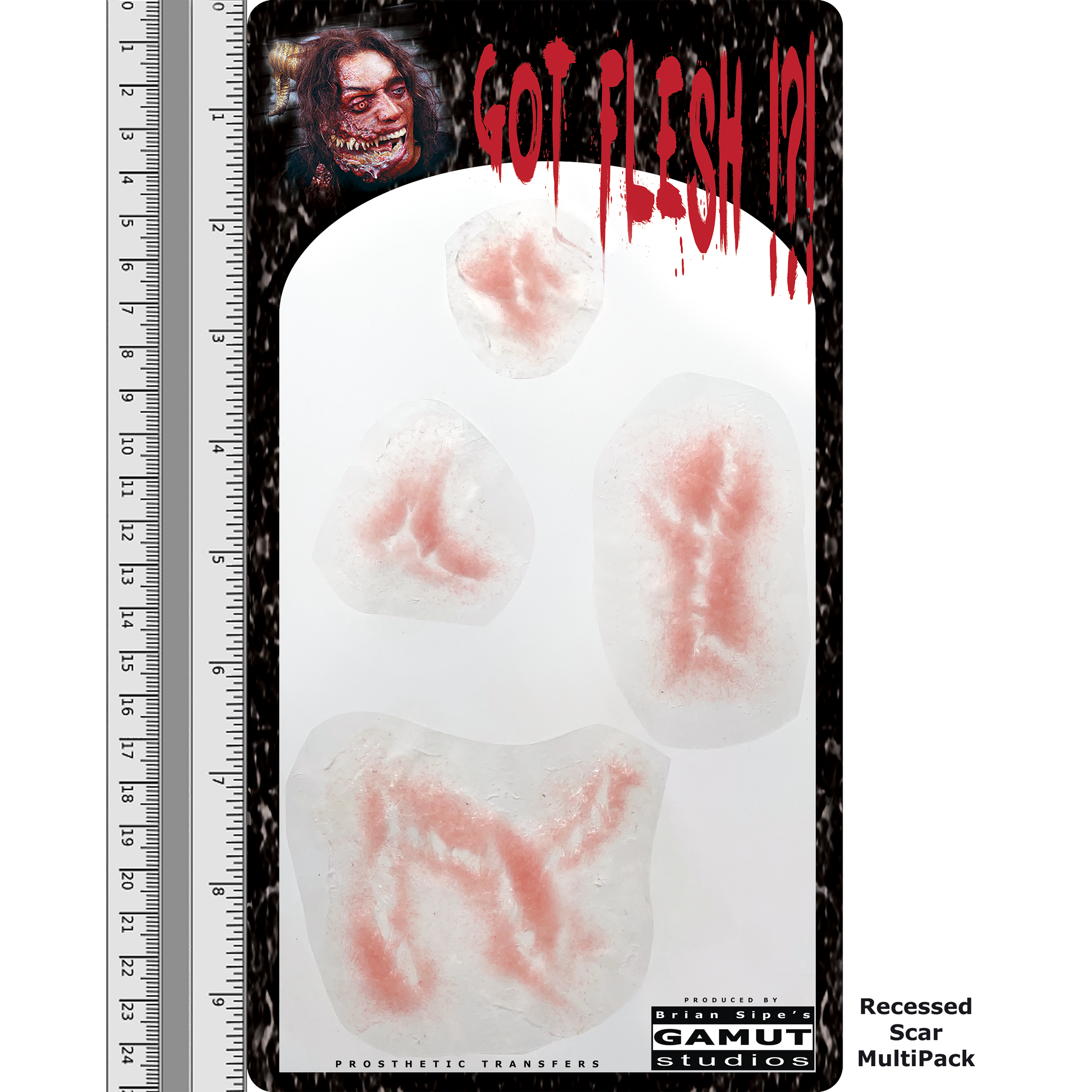 Character - Recessed Scar Multipack — Got Flesh
