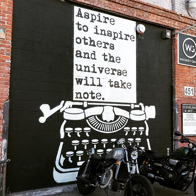 Now these are words to live by! #dtla #wall  #motto #mantra #losangeles #typography