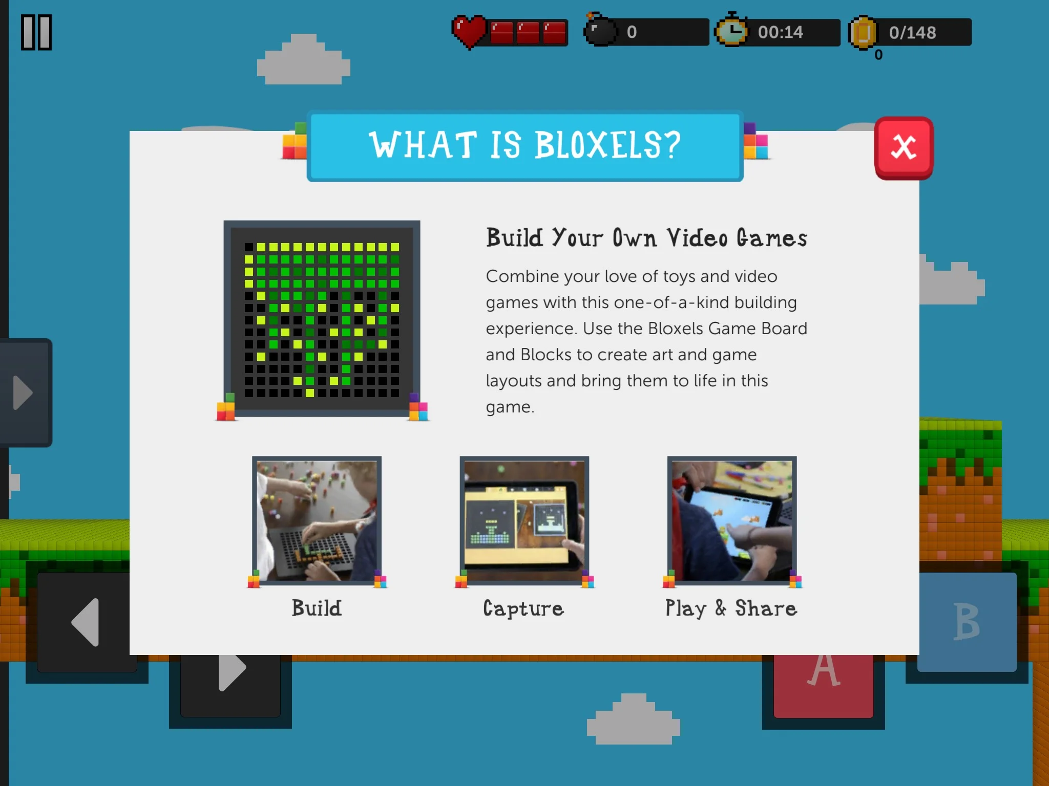 Bug Testing Screenshots — Bloxels