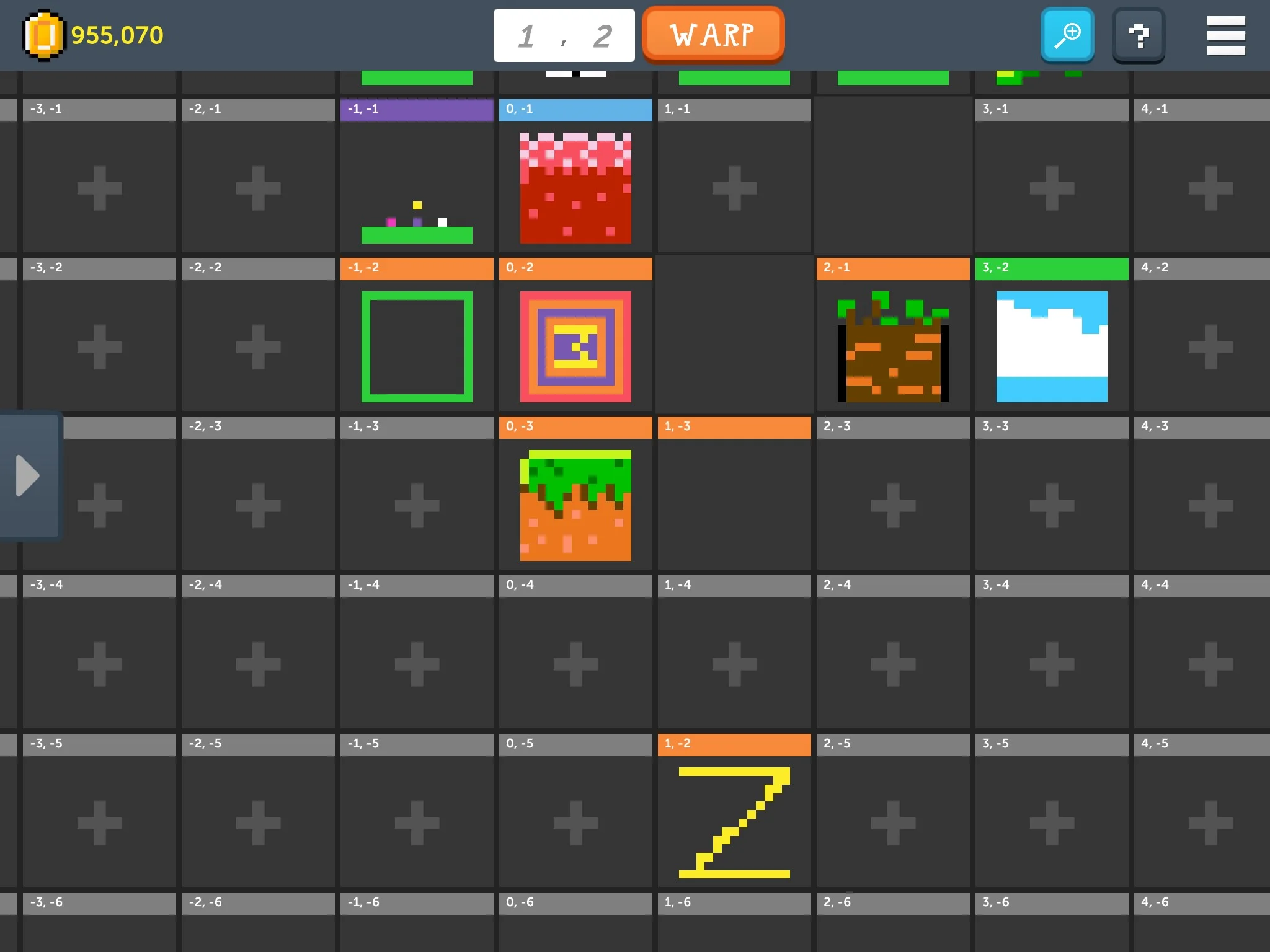 Bug Testing Screenshots — Bloxels