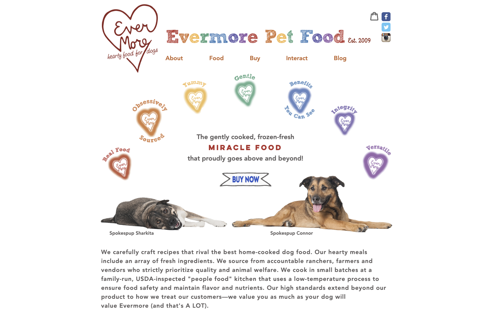 Evermore Dog Food