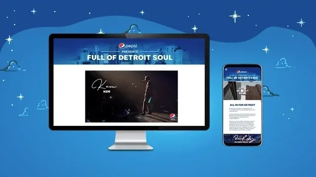 Full of Detroit Soul Microsite