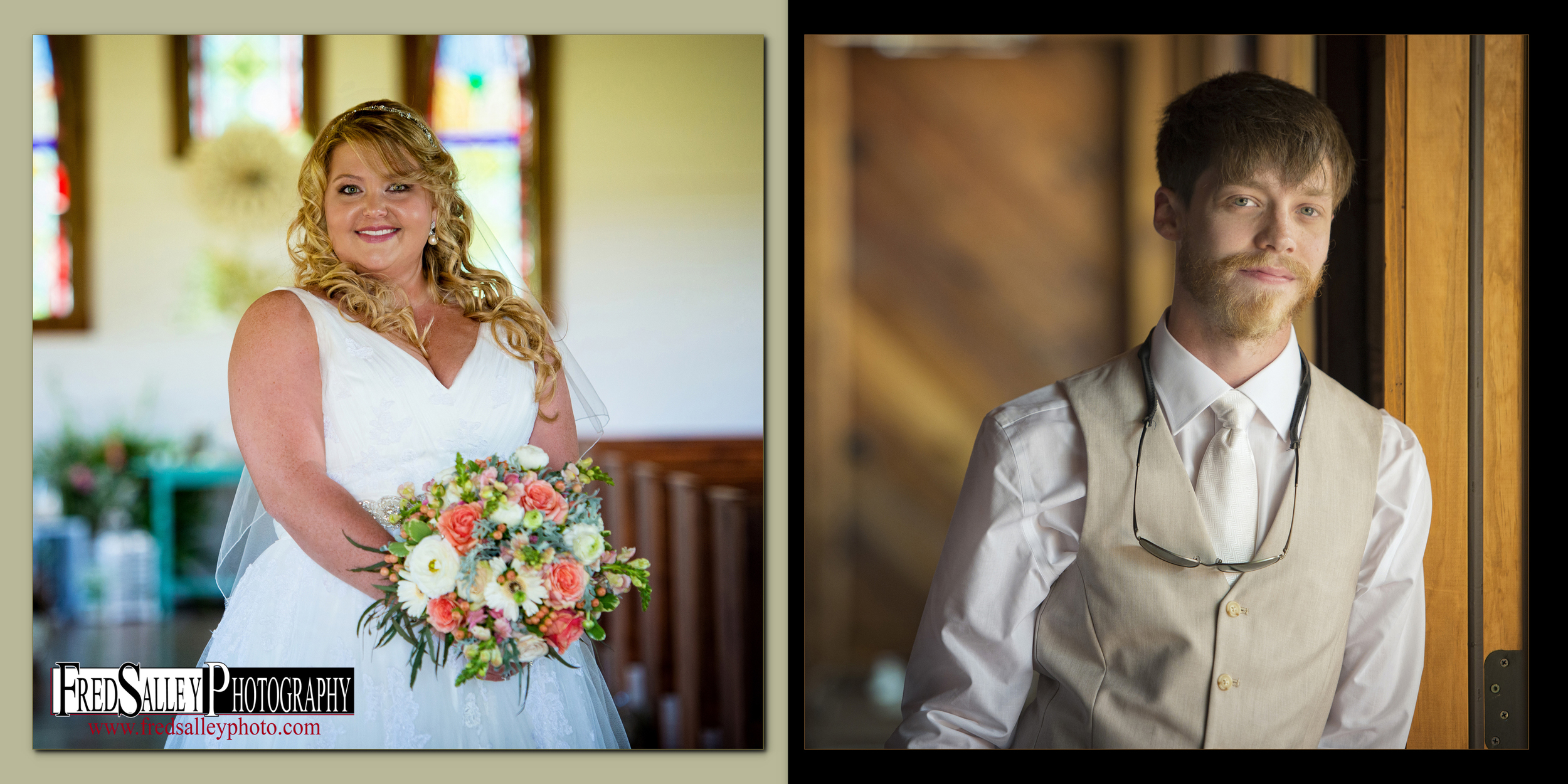 Hidden Acres Real Wedding | Kristin & Tyler | Fred Salley Photography