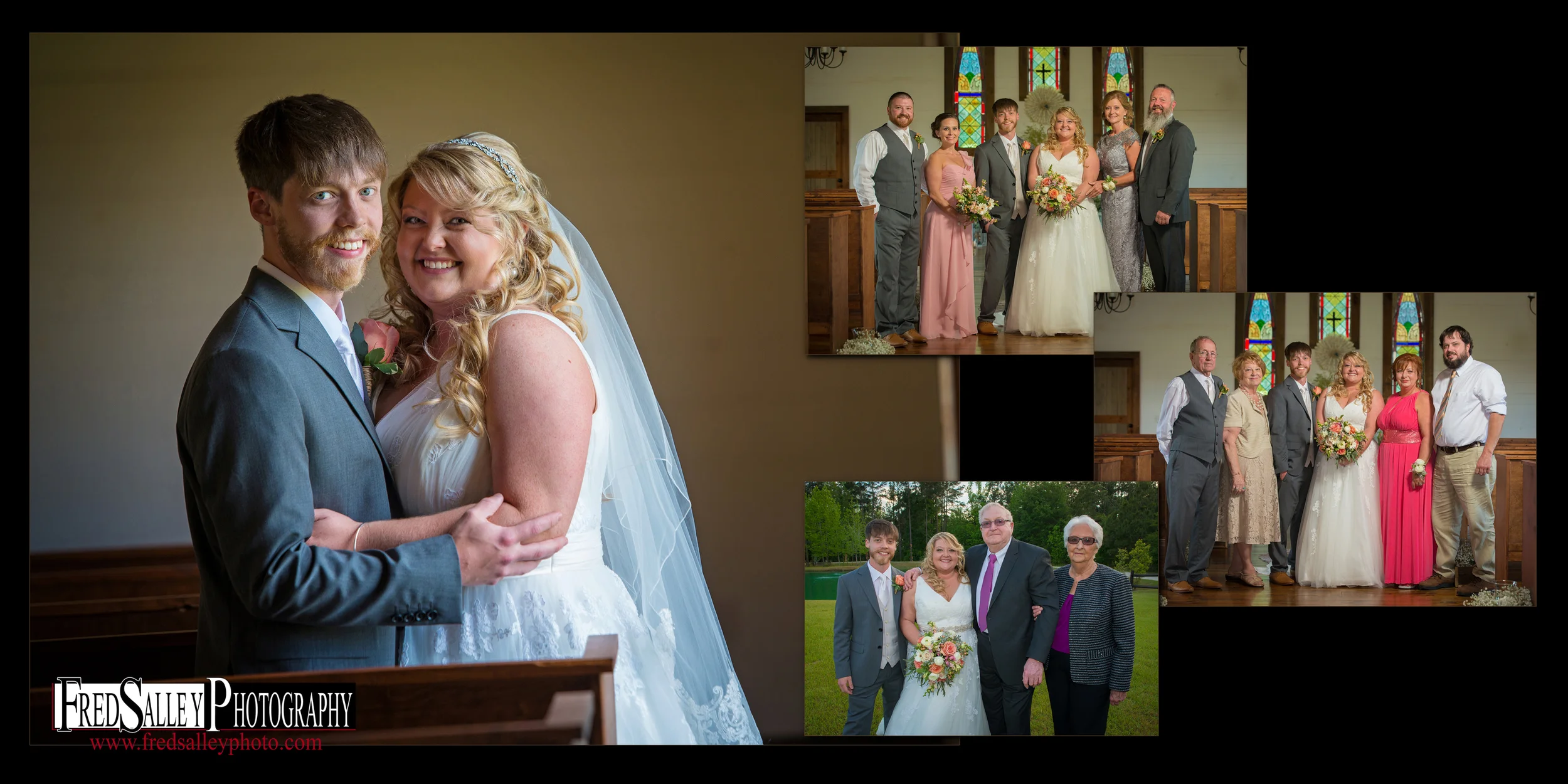 Hidden Acres Real Wedding | Kristin & Tyler | Fred Salley Photography