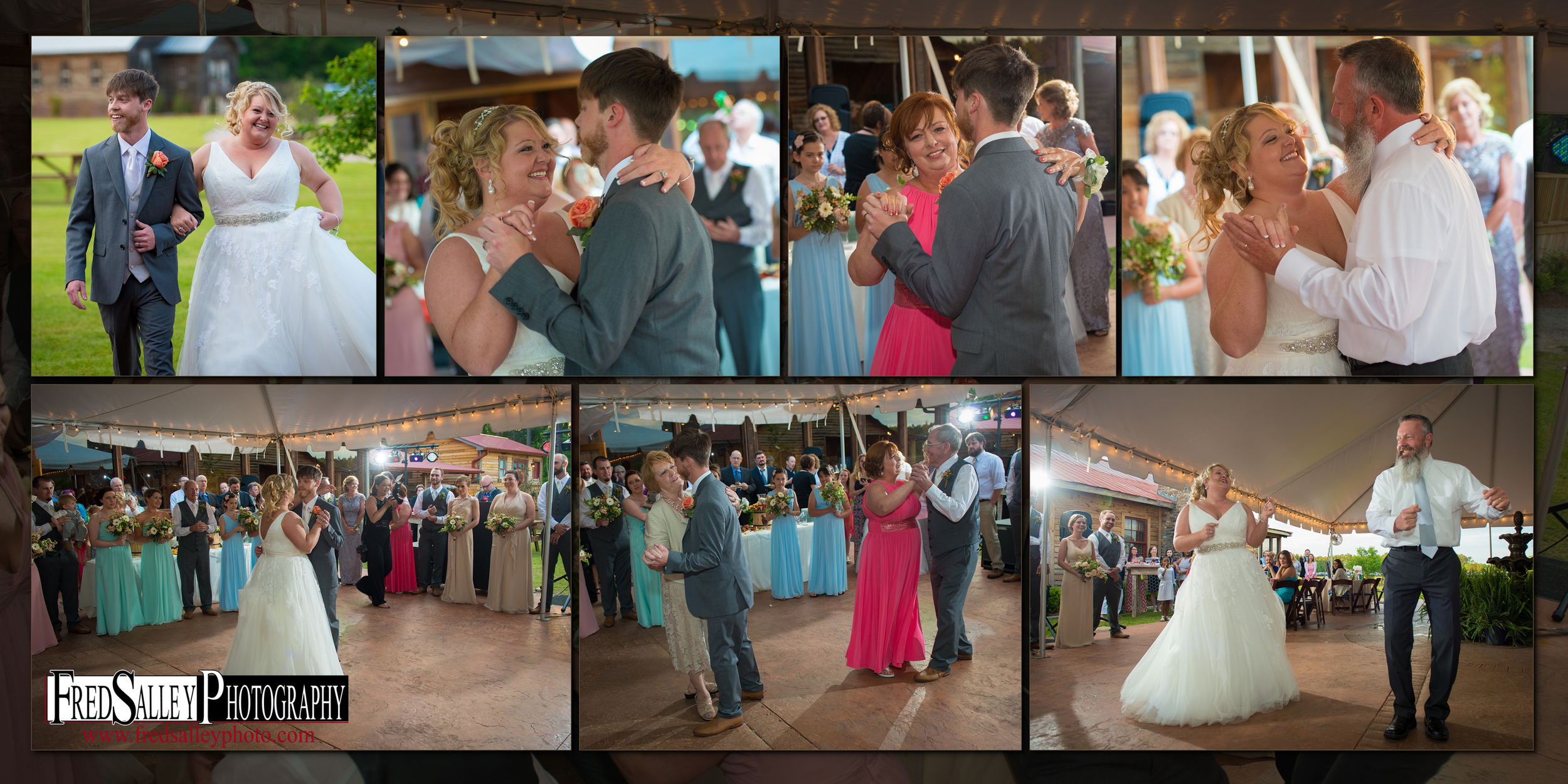 Hidden Acres Real Wedding | Kristin & Tyler | Fred Salley Photography