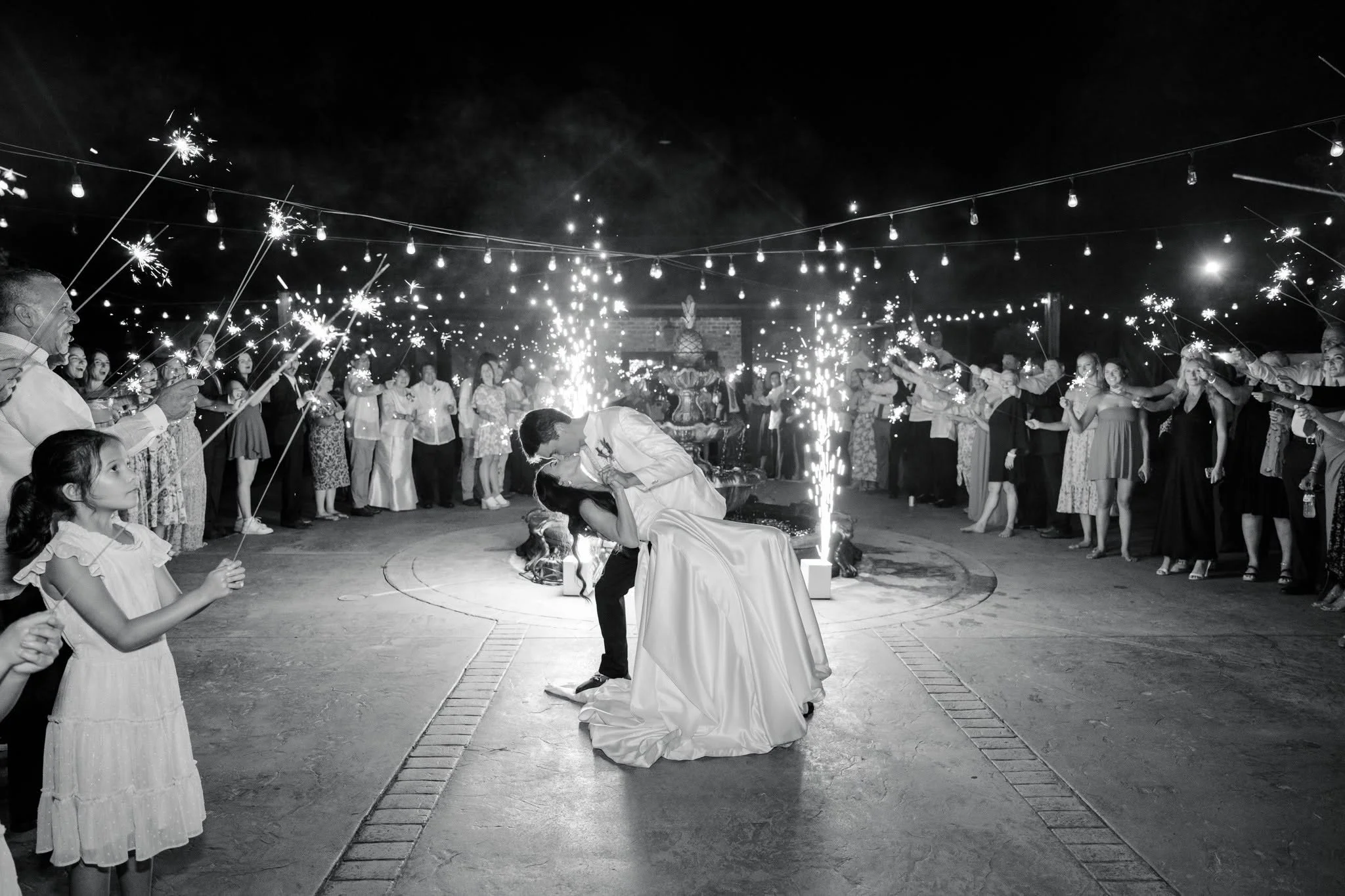 Sendoff in Courtyard - Ashlyn Jordan Photography.jpg